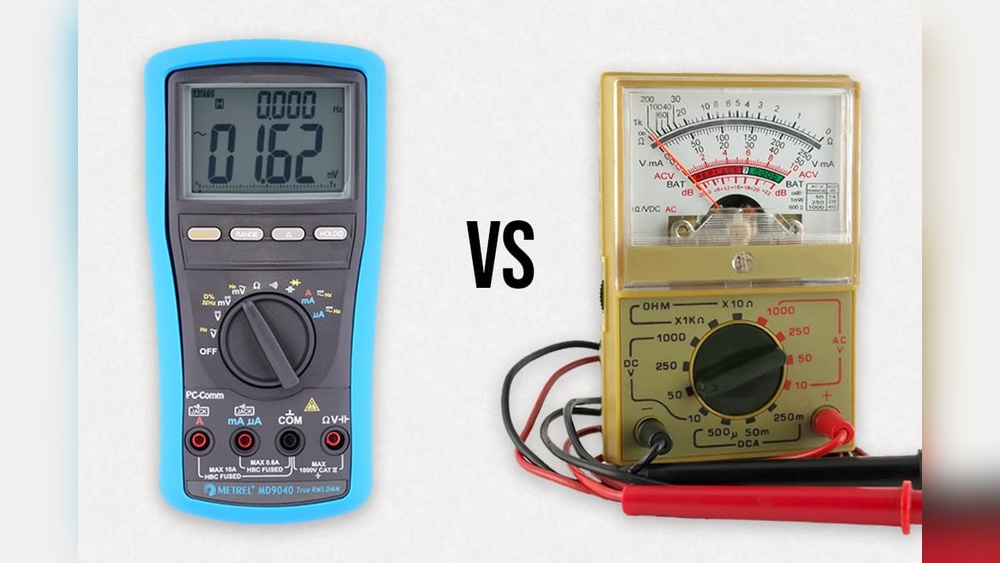 Analog Vs Digital Multimeter