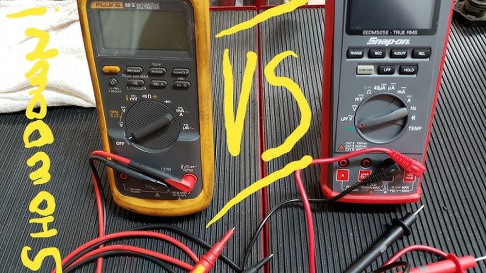 Fluke Vs Snap on Multimeter