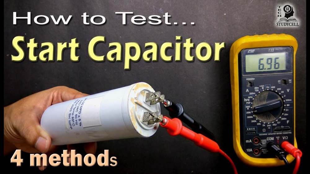 How to Test a Motor Capacitor With a Multimeter