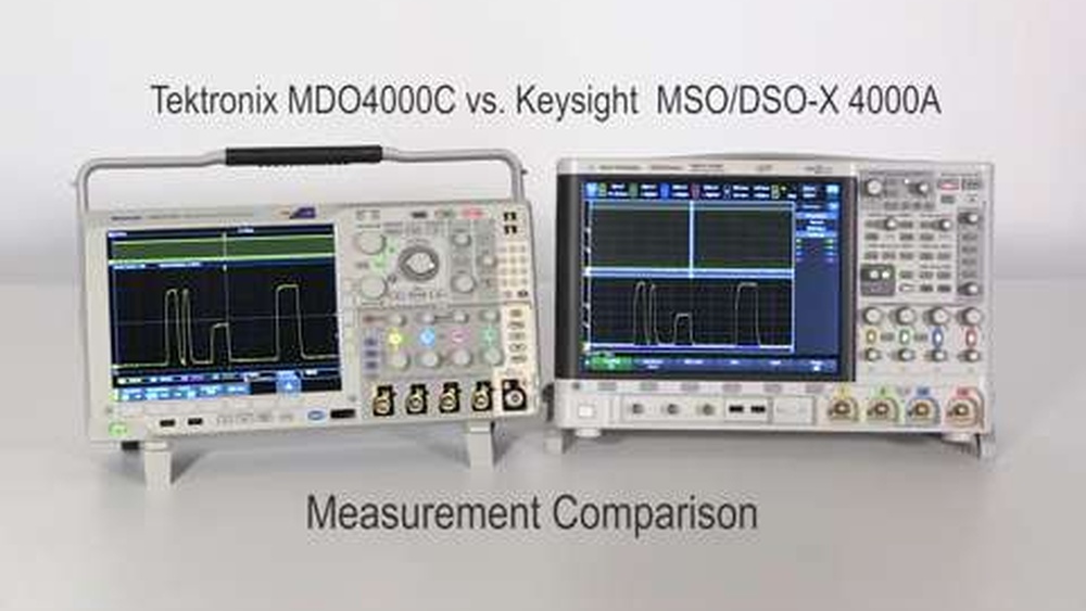 Keysight Vs Tektronix Oscilloscope