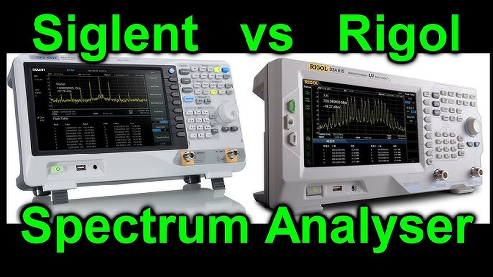 Siglent Vs Rigol Spectrum Analyzer