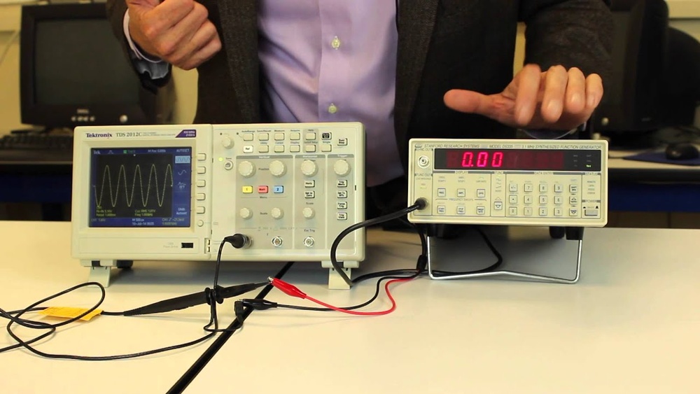 Signal Generator Vs Oscilloscope
