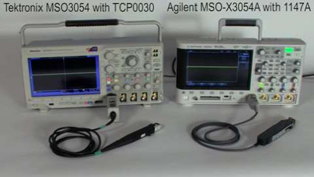 Tektronix Vs Agilent Oscilloscope