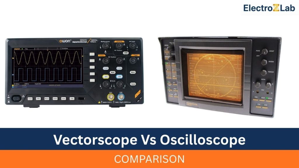 Vectorscope Vs Oscilloscope
